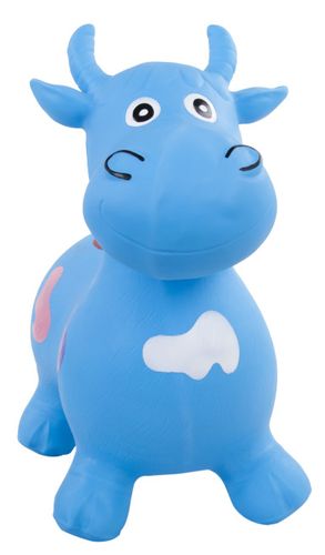 Gumowy skoczek byczek - niebieski na Arena.pl