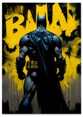 Obraz na płótnie batman ilustracja 50x70 cm