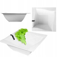 SALATERKA PORCELANOWA 24 CM VIVA miseczka kwadrat