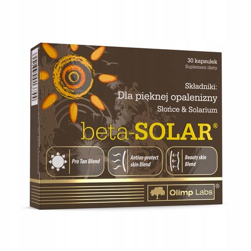 Suplement diety Olimp Labs Beta-Solar 30 kapsułek na Arena.pl