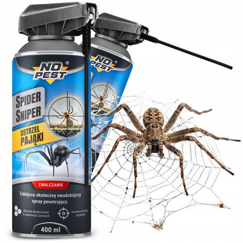 ŚRODEK PŁYN SPRAY PREPARAT NA PAJĄKI PAJĘCZAKI NO PEST 400ML SPIDER na Arena.pl