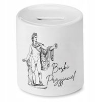 Skarbonka Dla Przyjaciela Boski Przyjaciel Z Nadrukiem Ze Zdjęciem