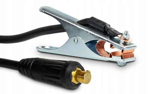 UCHWYT SPAWALNICZY MASOWY 300A przewód 25mm2 wtyk DX50 ŁW50 do spawarki na Arena.pl