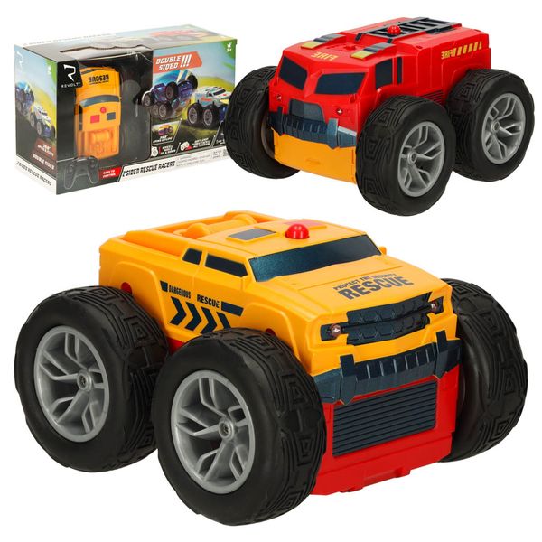 Samochód Auto Na Pilota Revolt 2 Sided Rescue Racer Mega Transformacja zdjęcie 1