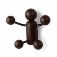 HANGER/WOODY/BLACK+WALNUT