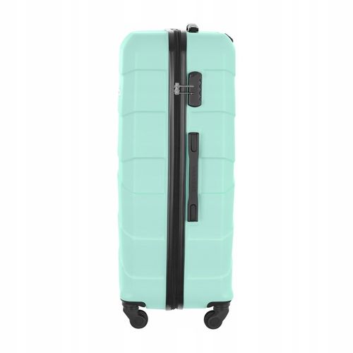Duża WALIZKA Podróżna BAGAŻ REJESTROWANY twarda POJEMNA TORBA XXL mięta na Arena.pl
