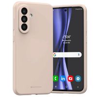 etui mercury silicone do samsung galaxy  a36 różowo-piaskowy