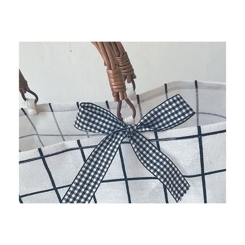 Torebka wiklinowa worek do ręki T199WZ2 krata na Arena.pl