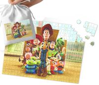 PUZZLE - Toy Story WZORY DLA DZIECI PREZENT NA ŚWIĘTA 120el + WORECZEK