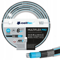 CELLFAST WĄŻ OGRODOWY 6-WARSTW MULTIFLEX 1/2'''' 30m 35 BAR NIE SKRĘCAJĄCY