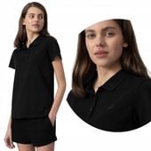 KOSZULKA DAMSKA 4F POLO T-SHIRT POLÓWKA BAWEŁNIANA ODDYCHAJĄCA