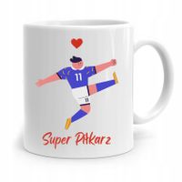 Kubek Dla Piłkarza Zawodnika Super Piłkarz Prezent Z Nadrukiem Ze Zdjęciem