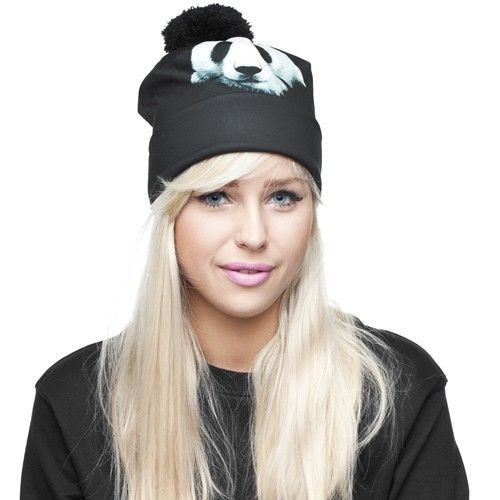 CZAPKA BEANIE FULLPRINT PANDA na Arena.pl