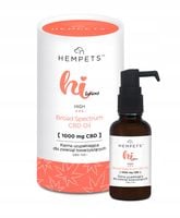 OLEJ CBD HILARIOUS 1000mg OLEJEK HEMPETS DLA PSA KOTA ZWIERZĄT SKUTECZNY