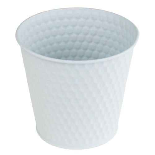 OSŁONKA NA DONICZKĘ METALOWA DONICZKA BIAŁA ozdobn na Arena.pl