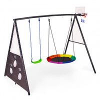 PLAC ZABAW 4W1 ECOTOYS KOSZ BOCIANIE GNIAZDO DLA DZIECI