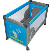 Łóżeczko dziecięce turystyczne z kołami z blokatą