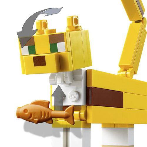 LEGO Minecraft  BigFig Creeper i Ocelot 21156 na Arena.pl