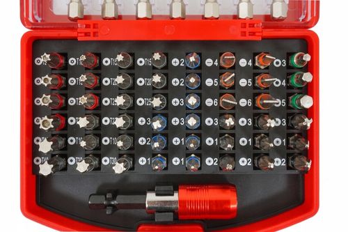 ZESTAW BITÓW KOŃCÓWEK BITY KOŃCÓWKI KLUCZE IMBUS TORX DO WKRĘTARKI + UCHWYT na Arena.pl