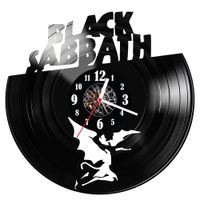 Zegar ścienny z płyty winylowej Black Sabbath 1470.14