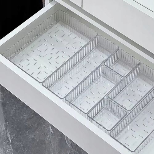 ORGANIZER NA KOSMETYKI WKŁAD DO SZUFLADY POJEMNIK TACKA PERFUMY MODUŁOWY 7 na Arena.pl