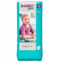 Pieluchy Pieluszki Bambo Nature 4 Maxi 7-14kg PAMPERSY