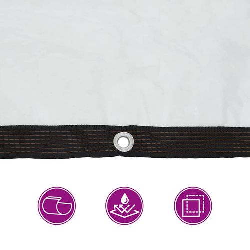 Przezroczysta plandeka z oczkami 3x12 m Polietylen na Arena.pl