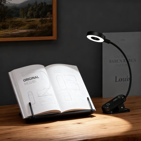 TECH-PROTECT LL100 CLIP READING LIGHT BLACK zdjęcie 7