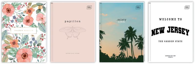 BRULION A5 96 GŁADKI INTERDRUK zdjęcie 1