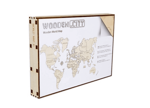 Mapa świata XL, kolor coral na Arena.pl