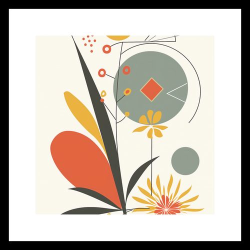 Plakat 20x20cm Geometryczny Ogród na Arena.pl