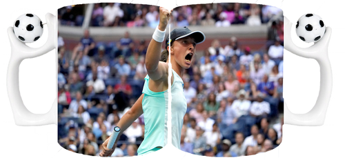 Kubek z uchwytem dla Fana Iga Świątek na Arena.pl