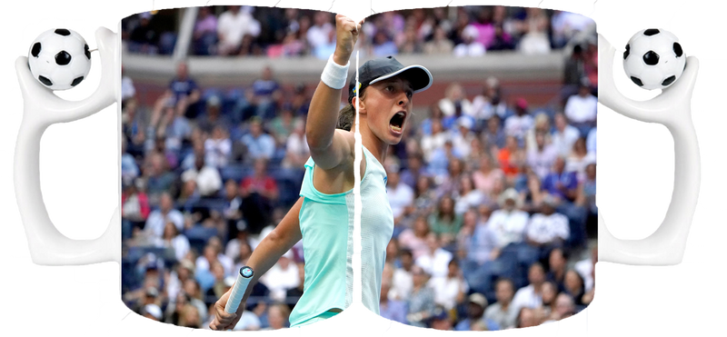 Kubek z uchwytem dla Fana Iga Świątek zdjęcie 1