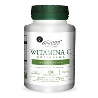 Aliness - Witamina C Optymalna 250 mg - 200 vege kapsułek