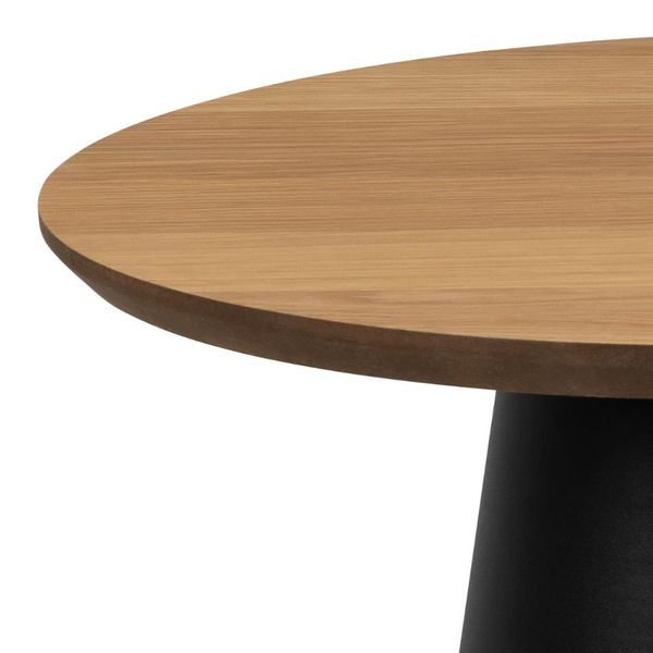 Stolik Soli 45cm dąb/czarny zdjęcie 3