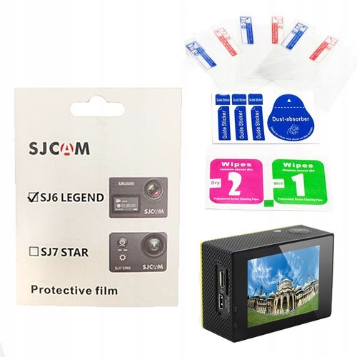 3 x screen protector sjcam sj6 legend ekran folia na Arena.pl