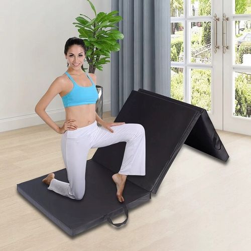 MATERAC GIMNASTYCZNY SKŁADANY do ĆWICZEŃ REHABILITACYJNY ASEKURACJA 180 cm na Arena.pl