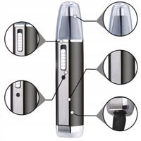 MASZYNKA TRYMER GOLARKA ZESTAW DO STRZYŻENIA BRODY WŁOSÓW NOSA BRWI 4w1