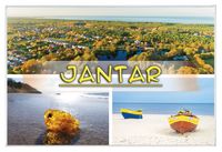 Jantar - magnes szklany