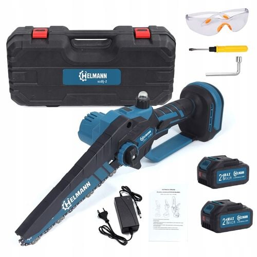 PIŁA ŁAŃCUCHOWA AKUMULATOROWA 8" BEZSZCZOTKOWA PILARKA DO GAŁĘZI na Arena.pl