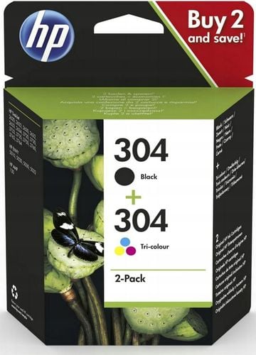 Zestaw Tuszy HP 304 CMYK (3JB05AE) na Arena.pl