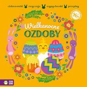 KSIĄŻECZKA WYPYCHANKI WIELKANOCNE OZDOBY ZIELONA SOWA