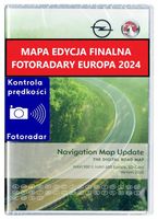 Mapa OPEL NAVI 600 NAVI 900 Karta 2022 FOTORADARY 2024
