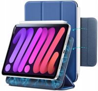 ESR Rebound Niebieskie Etui Magnetyczne na iPad Mini 6 / iPad Mini A17 Pro