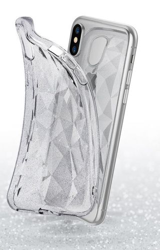 REARTH RINGKE AIR PRISM Apple iPhone X - GLITTER CLEAR na Arena.pl