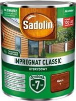 sadolin impregnat classic hybrydowy 7 lat mahoń 0.75 - 5sach.mah0.7