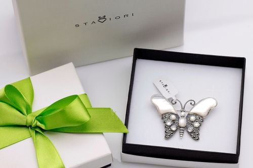 Srebrna broszka Staviori na Arena.pl