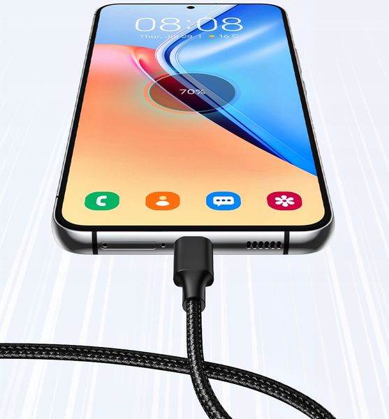 KABEL USB TYP-C DO SZYBKIEGO ŁADOWANIA QUICK CHARGE 3.0 zdjęcie 2