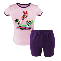 Krótka Piżama dziecięca Atomówki