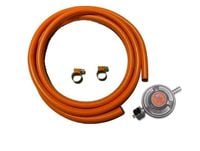 Wąż gazu butli gazowej 10m reduktor opaski ZESTAW